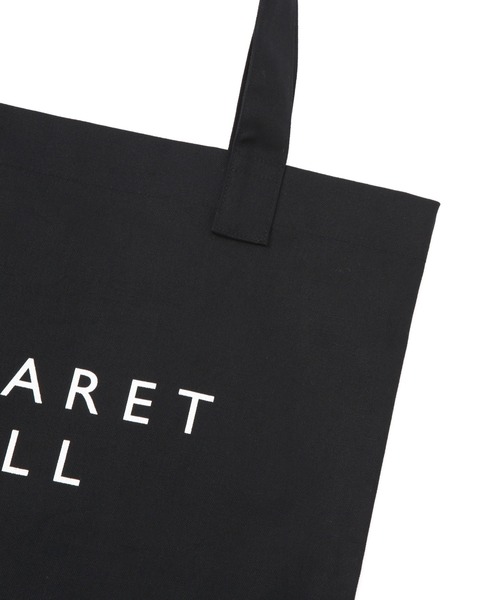 MARGARET HOWELL(マーガレットハウエル)の「COTTON LOGO BAG(トートバッグ・レディース・ブラック・FREE)」の5枚目の写真