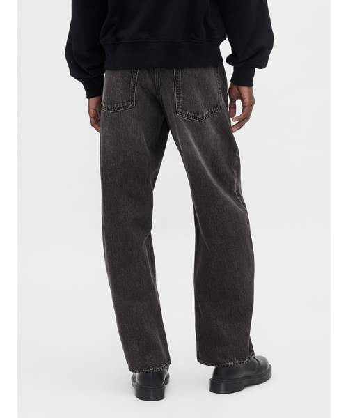 GAP（ギャップ）の「バギー バレルデニム（デニムパンツ・メンズ・ブラック系その他・28W 30L/29W 30L/30W 30L/31W 30L/32W 30L/33W 32L/34W 32L/36W 32L/32W 32L/31W 32L）」の13枚目の写真