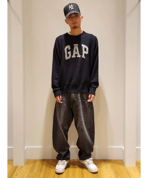 GAP（ギャップ）の「バギー バレルデニム（デニムパンツ・メンズ・ブラック系その他・28W 30L/29W 30L/30W 30L/31W 30L/32W 30L/33W 32L/34W 32L/36W 32L/32W 32L/31W 32L）」の9枚目の写真