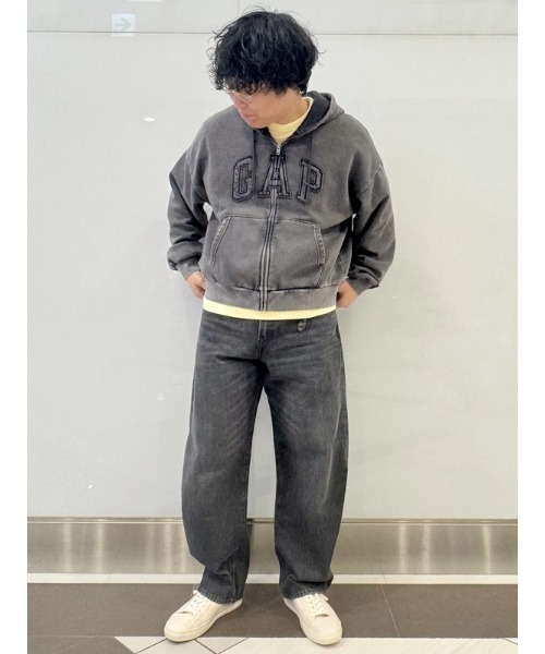 GAP（ギャップ）の「バギー バレルデニム（デニムパンツ・メンズ・ブラック系その他・28W 30L/29W 30L/30W 30L/31W 30L/32W 30L/33W 32L/34W 32L/36W 32L/32W 32L/31W 32L）」の11枚目の写真