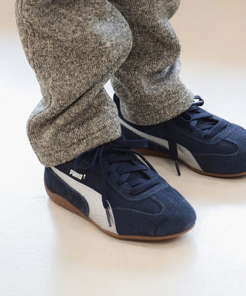 PUMA（プーマ）の「PUMA / キッズ スピードキャット メタリック スニーカー（17～21cm）（スニーカー・キッズ・ネイビー・18/19/20/21/17）」の9枚目の写真