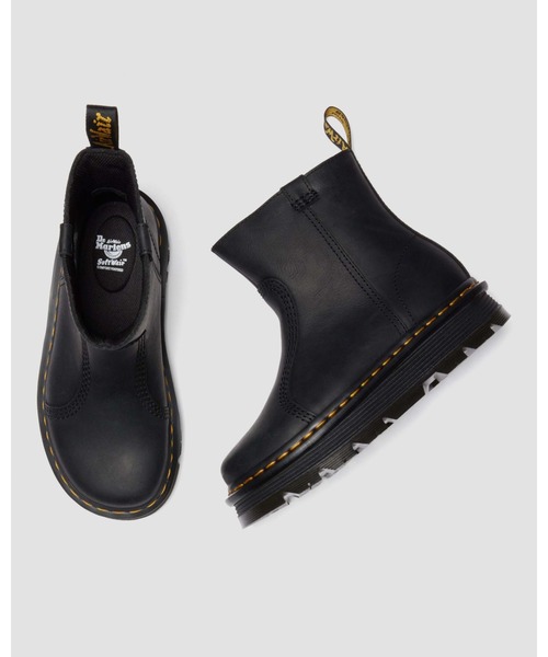 Dr. Martens（ドクターマーチン）の「Dr. Martens/ドクターマーチン ZEBZAG リガー ブーツ 42662001（ブーツ・メンズ・ブラック・UK8/UK7/UK6/UK5/UK4/UK3/UK9）」の2枚目の写真