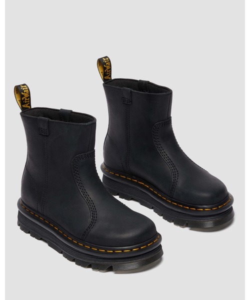Dr. Martens（ドクターマーチン）の「Dr. Martens/ドクターマーチン ZEBZAG リガー ブーツ 42662001（ブーツ・メンズ・ブラック・UK8/UK7/UK6/UK5/UK4/UK3/UK9）」の5枚目の写真