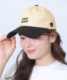 マリークワント ニューエラ　NEW ERA キャップ　帽子　白黒 マリークワント キャップ ニューエラ ホワイト ブラック 白黒