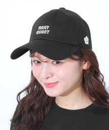 専用MARY QUANT マリークヮント ベレー帽 コットン素材 ホワイトグレー MARY QUANT(マリークヮント) 帽子(レディース) - 海外通販のBUYMA