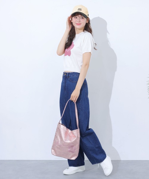 MARY QUANT(マリークワント)の「レトロロゴ キャップ(キャップ・レディース・ブラック/ブラック×ホワイト・FREE)」の15枚目の写真