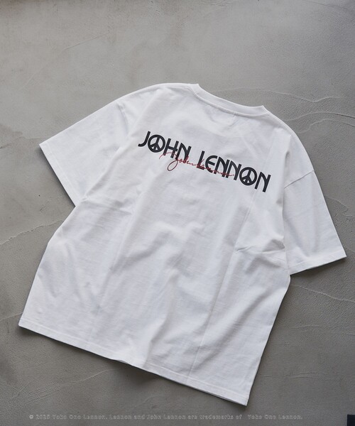 海外限定/日本未発売【LENNON WALL】ジョンレンンTシャツ 楽天市場】バンドTシャツ Wall of fame John Lennon&Yoko Ono