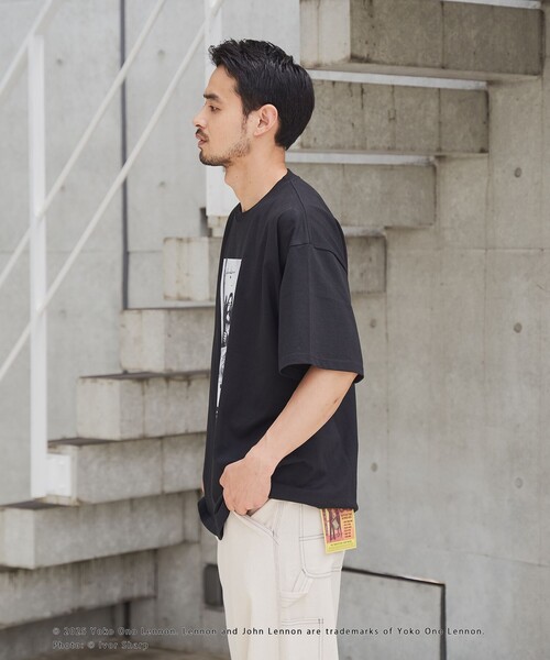 coen(コーエン)の「JOHN LENNON(ジョン レノン )別注Tシャツ(Tシャツ/カットソー・メンズ・ブラック/ライトブルー/その他1/ホワイト・S/M/L/XL)」の18枚目の写真