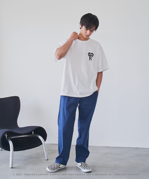 coen(コーエン)の「JOHN LENNON(ジョン レノン )別注Tシャツ(Tシャツ/カットソー・メンズ・ブラック/ライトブルー/その他1/ホワイト・S/M/L/XL)」の19枚目の写真