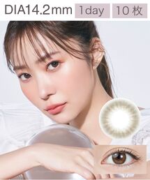 TOPARDS（トパーズ）の「TOPARDS 1DAY 10枚入り ガーネット（コンタクトレンズ・カラコン）」
