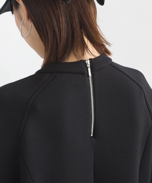 PICCIN(ピッチン)の「コンビプルオーバー(Tシャツ/カットソー・レディース・ブラック/オフホワイト・M)」の19枚目の写真