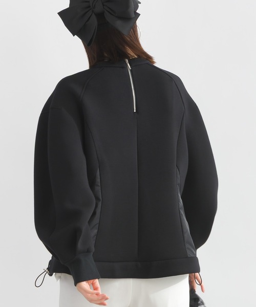 PICCIN(ピッチン)の「コンビプルオーバー(Tシャツ/カットソー・レディース・ブラック/オフホワイト・M)」の14枚目の写真