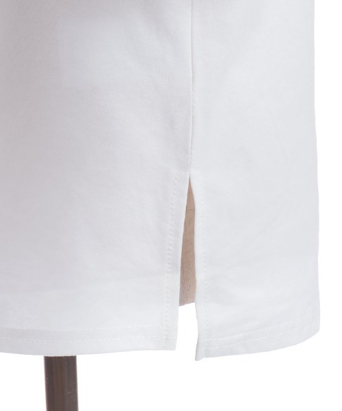 axes femme(アクシーズファム)の「接触冷感レース切替袖プルオーバー(Tシャツ/カットソー・レディース・ラベンダー/ホワイト/ブラック/ブルーグリーン・FREE)」の19枚目の写真