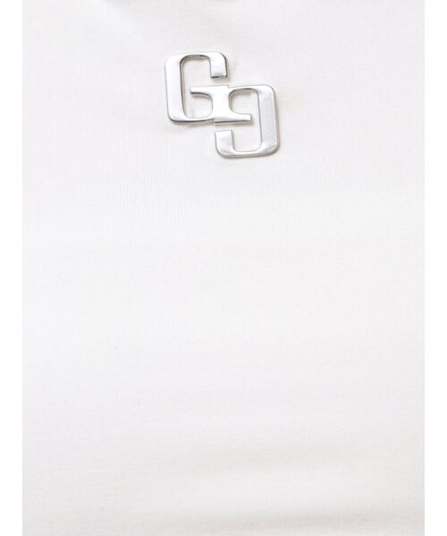 GYDA(ジェイダ)の「GGフードショルダーオープンデザインショートトップス(Tシャツ/カットソー・レディース・オフホワイト/グレー/ブラック・FREE)」の16枚目の写真