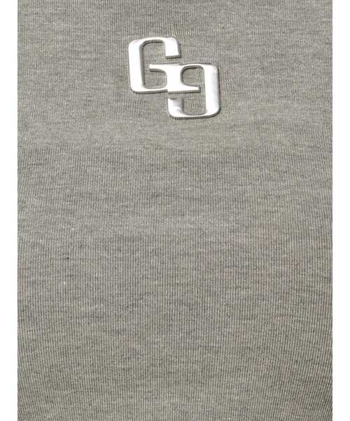 GYDA(ジェイダ)の「GGフードショルダーオープンデザインショートトップス(Tシャツ/カットソー・レディース・オフホワイト/グレー/ブラック・FREE)」の17枚目の写真