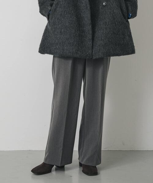 SENSE OF PLACE by URBAN RESEARCH(センスオブプレイスバイアーバンリサーチ)の「センタープレスストレートパンツ(その他パンツ・レディース・ブラック/グレー/ブラウン系その他・TALL/LARGE/SMALL/MEDIUM/X-SMALL)」の19枚目の写真