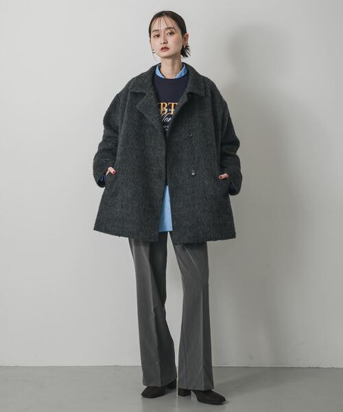 SENSE OF PLACE by URBAN RESEARCH(センスオブプレイスバイアーバンリサーチ)の「センタープレスストレートパンツ(その他パンツ・レディース・ブラック/グレー/ブラウン系その他・TALL/LARGE/SMALL/MEDIUM/X-SMALL)」の21枚目の写真