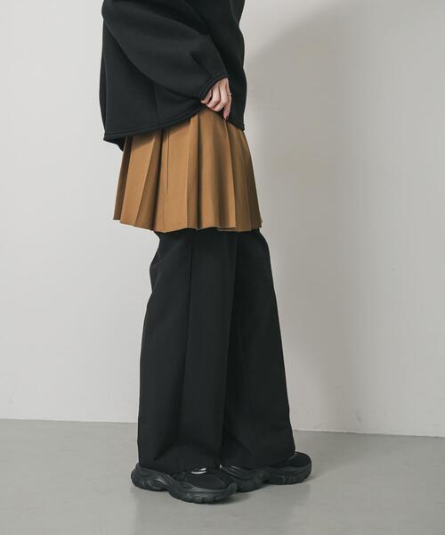 SENSE OF PLACE by URBAN RESEARCH(センスオブプレイスバイアーバンリサーチ)の「センタープレスストレートパンツ(その他パンツ・レディース・ブラック/グレー/ブラウン系その他・TALL/LARGE/SMALL/MEDIUM/X-SMALL)」の9枚目の写真