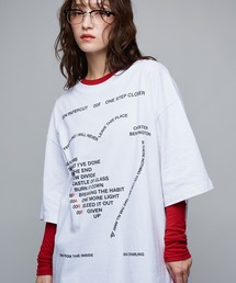Narcissus | ハートロゴオーバーＴシャツ《動画あり》(Tシャツ/カットソー)