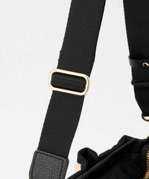 russet（ラシット）の「ナイロン三層2WAYミニトートバッグ（トートバッグ・レディース・ブラウン系その他/キナリ/ライトグレー/ブラック/ブラック×ブルー・FREE）」の13枚目の写真