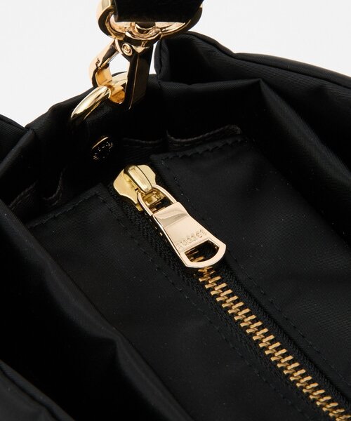 russet（ラシット）の「ナイロン三層2WAYミニトートバッグ（トートバッグ・レディース・ブラウン系その他/キナリ/ライトグレー/ブラック/ブラック×ブルー・FREE）」の15枚目の写真