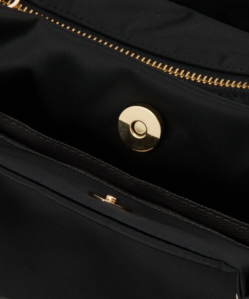 russet（ラシット）の「ナイロン三層2WAYミニトートバッグ（トートバッグ・レディース・ブラウン系その他/キナリ/ライトグレー/ブラック/ブラック×ブルー・FREE）」の16枚目の写真