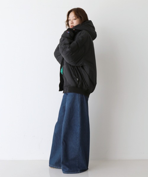 RUSSELL ATHLETIC/ラッセル アスレチック】ナイロンパファージップ