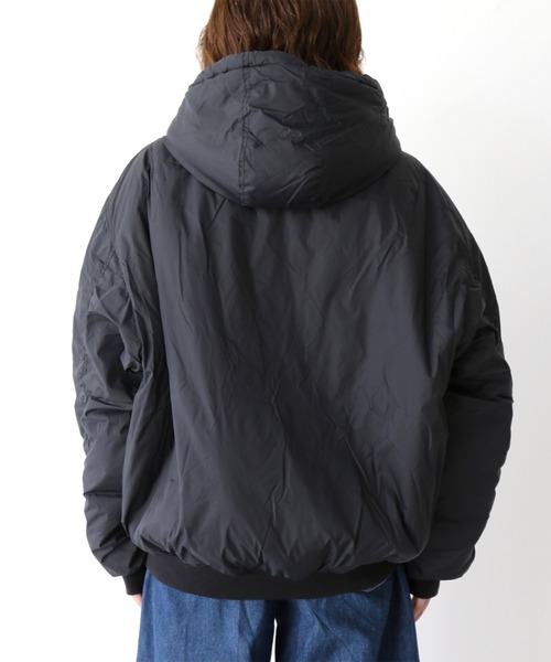 ラッセルノ　ナイロンジップアップジャケット RUSSELL ATHLETIC/ラッセル アスレチック】ナイロンパファージップ