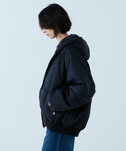 RUSSELL ATHLETIC/ラッセル アスレチック】ナイロンパファージップ