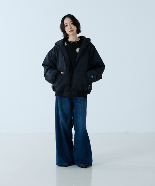 RUSSELL ATHLETIC/ラッセル アスレチック】ナイロンパファージップ