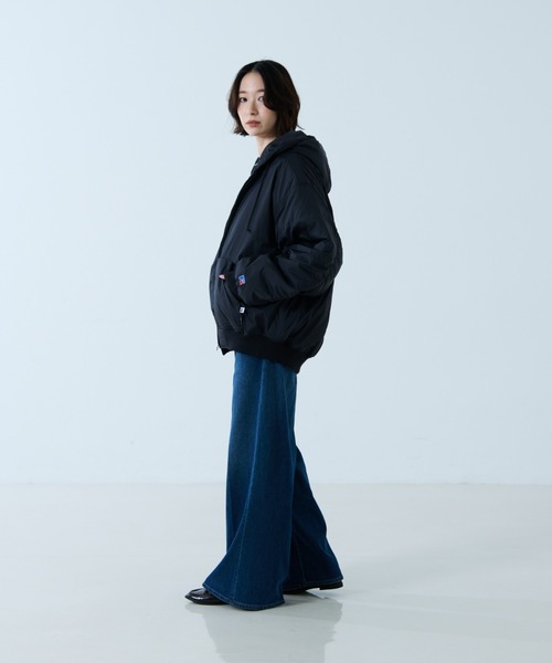 RUSSELL ATHLETIC/ラッセル アスレチック】ナイロンパファージップ