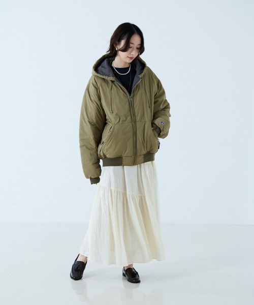 RUSSELL ATHLETIC/ラッセル アスレチック】ナイロンパファージップ