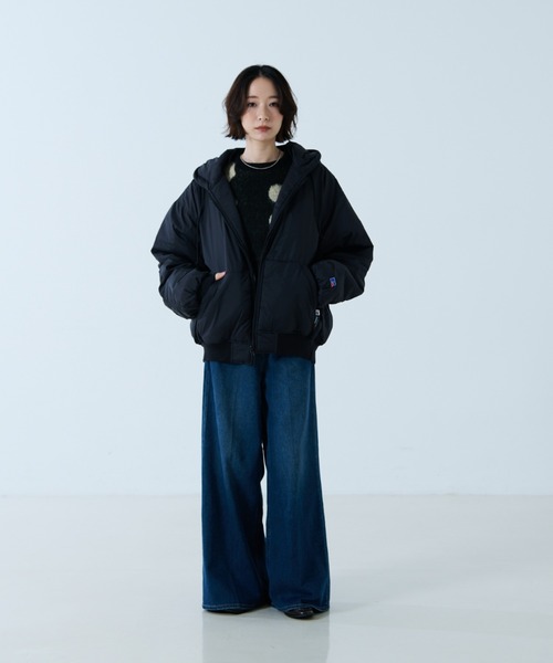 RUSSELL ATHLETIC/ラッセル アスレチック】ナイロンパファージップ