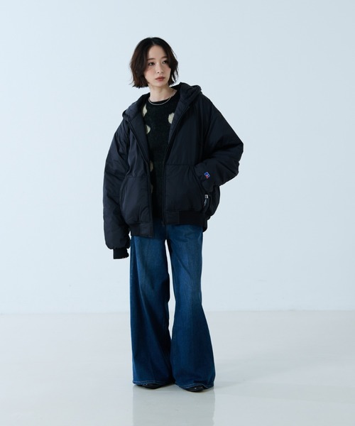 ラッセルアスレチック　ナイロンジャケット　XL RUSSELL ATHLETIC/ラッセル アスレチック】ナイロンパファージップ