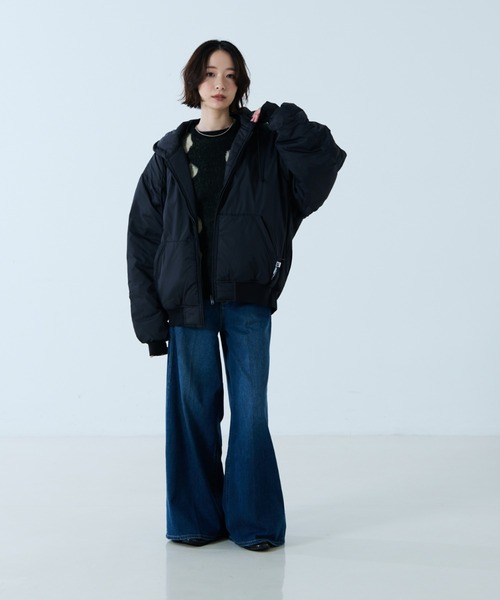 RUSSELL ATHLETIC/ラッセル アスレチック】ナイロンパファージップ