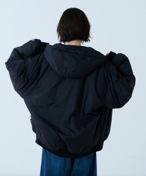 RUSSELL ATHLETIC/ラッセル アスレチック】ナイロンパファージップ