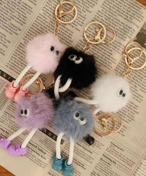 もふもふくん　キーホルダー セール】モフモフモンスターキーホルダー（キーホルダー）｜ROOPTOKYO