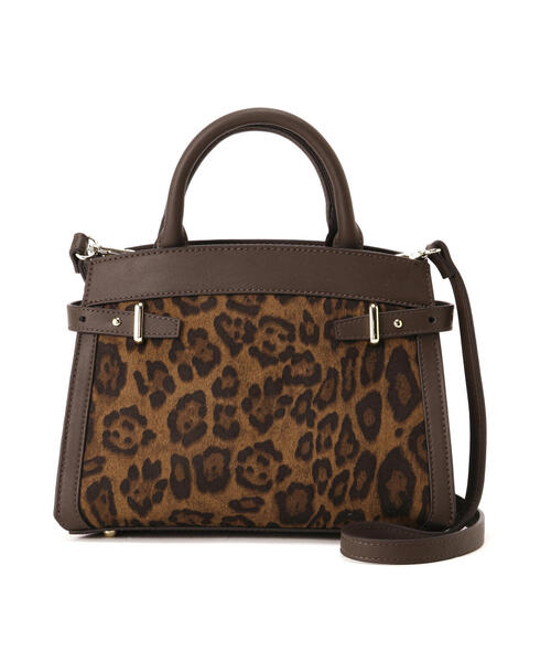 NATURAL BEAUTY BASIC（ナチュラルビューティーベーシック）の「◇【Oggi掲載】トリムティームバッグ（ハンドバッグ・レディース・ブラウン系その他/ブラック・ﾌﾘ-）」の6枚目の写真