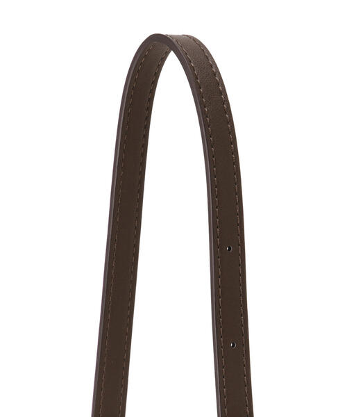 NATURAL BEAUTY BASIC（ナチュラルビューティーベーシック）の「◇【Oggi掲載】トリムティームバッグ（ハンドバッグ・レディース・ブラウン系その他/ブラック・ﾌﾘ-）」の8枚目の写真