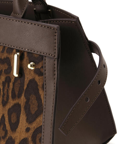 NATURAL BEAUTY BASIC（ナチュラルビューティーベーシック）の「◇【Oggi掲載】トリムティームバッグ（ハンドバッグ・レディース・ブラウン系その他/ブラック・ﾌﾘ-）」の13枚目の写真