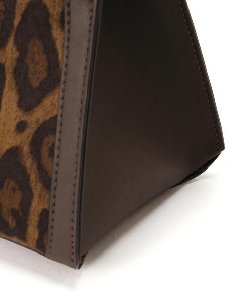 NATURAL BEAUTY BASIC（ナチュラルビューティーベーシック）の「◇【Oggi掲載】トリムティームバッグ（ハンドバッグ・レディース・ブラウン系その他/ブラック・ﾌﾘ-）」の14枚目の写真