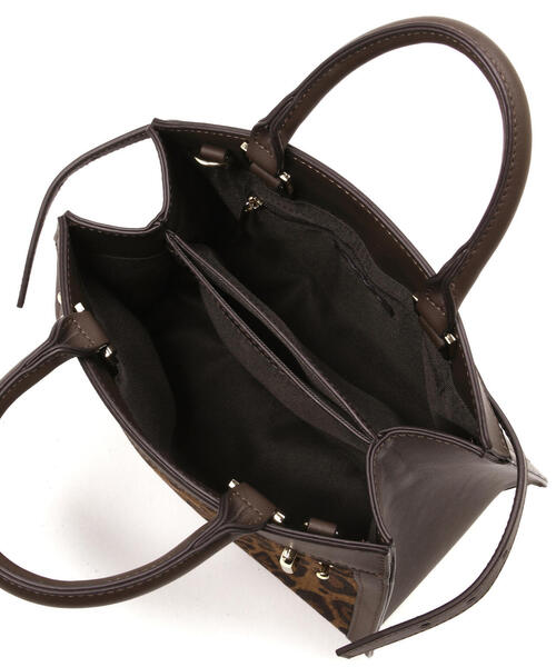 NATURAL BEAUTY BASIC（ナチュラルビューティーベーシック）の「◇【Oggi掲載】トリムティームバッグ（ハンドバッグ・レディース・ブラウン系その他/ブラック・ﾌﾘ-）」の16枚目の写真