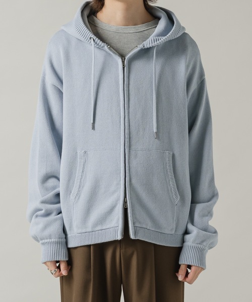 Knit parka/ニットパーカー（パーカー）｜Casper John（キャスパー