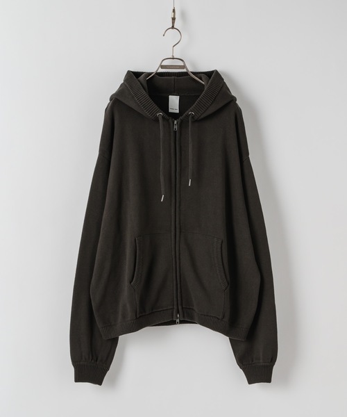 【casper john】Knit parka/ニットパーカー Knit parka/ニットパーカー（パーカー）｜Casper John