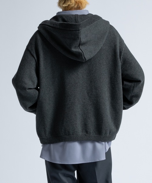 Knit parka/ニットパーカー（パーカー）｜Casper John