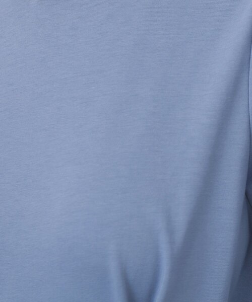 index（インデックス）の「ハートネックパフワンピース【洗濯機洗い可/UVケア/接触冷感】（ワンピース・レディース・ブラック/ブルー/ネイビー系5/チャコールグレー・42/40/38/36）」の6枚目の写真