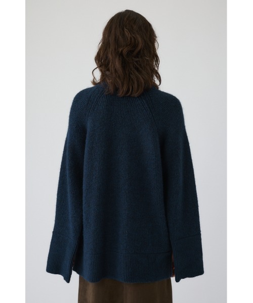 RIM.ARK（リムアーク）の「Poncho like raglan knit C/D ポンチョライクラグランニットカーディガン（カーディガン/ボレロ・レディース・グレー/ダークブルー/ブラウン・FREE）」の19枚目の写真