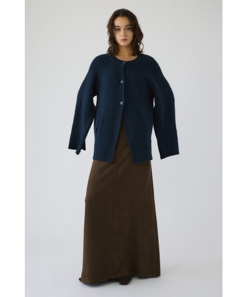 RIM.ARK（リムアーク）の「Poncho like raglan knit C/D ポンチョライクラグランニットカーディガン（カーディガン/ボレロ・レディース・グレー/ダークブルー/ブラウン・FREE）」の12枚目の写真