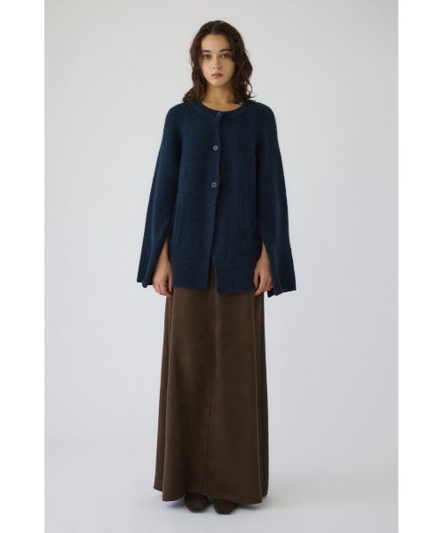 RIM.ARK（リムアーク）の「Poncho like raglan knit C/D ポンチョライクラグランニットカーディガン（カーディガン/ボレロ・レディース・グレー/ダークブルー/ブラウン・FREE）」の13枚目の写真