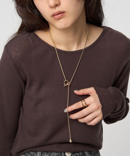 セール】3WAY チェーンコンビ スライド ネックレス（ネックレス